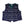 Load image into Gallery viewer, Mens, black and white, raven, guatemalan, fabric, vest, with strips, buttons, handcrafted, black, satin back.