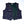 Load image into Gallery viewer, Mens, black and white, raven, guatemalan, fabric, vest, with strips, buttons, handcrafted, black, satin back.