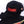Load image into Gallery viewer, Black cap with red 'NATIVE' logo on a white background