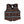 Load image into Gallery viewer, Mens, walnut, brown, guatemalan, fabric, vest, with strips, buttons, handcrafted, black, satin back.