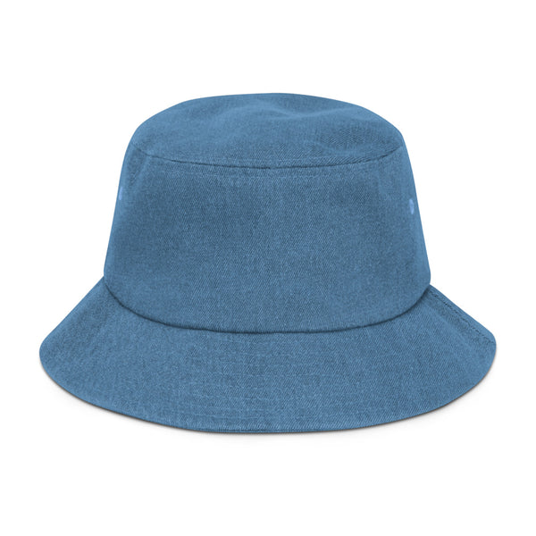 Denim OIT Bucket Hat Hats bucket, bucket hat, fashion, hat, head gear, logo, native brand, oit, our indigenous, our indigenous traditions, outdoor - Our Indigenous Traditions Clothing Brand