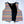Load image into Gallery viewer, Mens multi, white, guatemalan, fabric, vest, with strips, buttons, handcrafted, black, satin back, open side
