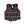 Load image into Gallery viewer, Mens, walnut, brown, guatemalan, fabric, vest, with strips, buttons, handcrafted, black, satin back.
