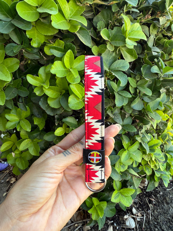 Wristlet Keychain -Red