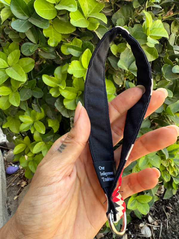 Wristlet Keychain -Red