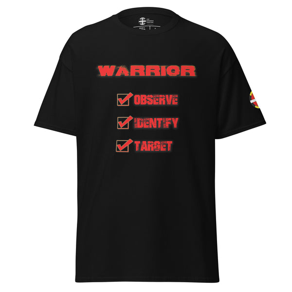 Warrior-Observe, Identify, Target Tee