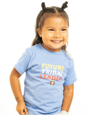 "Future Tribal Leader" Toddler Tee Kids & Babies childrens, clothing, indigenous, kids, leader, native, oit, spring, toddler, tribe - Our Indigenous Traditions Clothing Brand