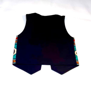 Green Bear Toddler Vest Vest Aboriginal, American Indian, black, boys, business, childrens, clothing, clothing line, comfort, comfortable, Cotton, culture, family, Fashion, first nation, hanc