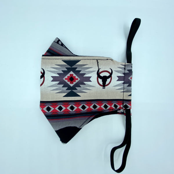 Gray Buffalo Reusable Mask 2.0 mask 2.0 Aboriginal, accessories, america, American Indian, black, business, clothing line, comfortable, family, Fashion, favorite, four Corners, four direction