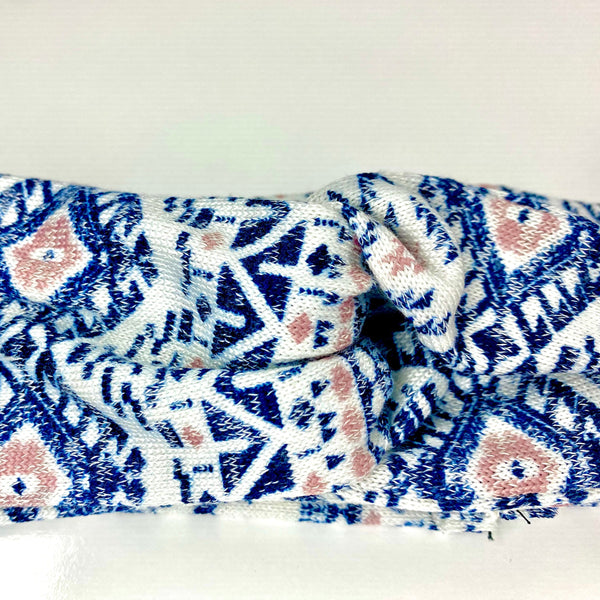 Blizzard Twisted Headband Headbands Aboriginal, accessories, accessory, active, American Indian, business, clothing, clothing line, comfortable, Cotton, culture, diamond, first nation, fit, h