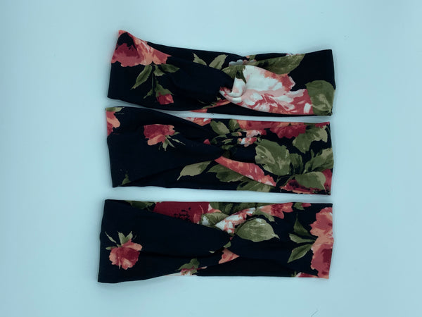 Twisted Floral Headband   - Our Indigenous Traditions Clothing Brand