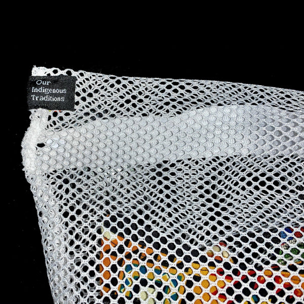 Mesh Laundry Bag bag accessories, accessory, bag, business, clothing, clothing line, fit, home, lightweight, logo, native american, New Arrival, oitclothing, outwear, polyester, popular - Our