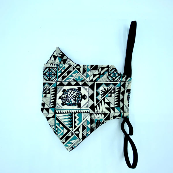 Turquoise Turtles Reusable Mask 2.0 mask 2.0 Aboriginal, accessories, america, American Indian, black, business, clothing line, comfortable, family, Fashion, favorite, four Corners, four dire