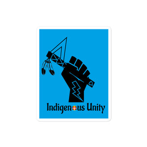Indigenous Unity Sticker  indigenous, indigenous unity, oit sticker, our indigenous traditions, sticker, stickers - Our Indigenous Traditions Clothing Brand