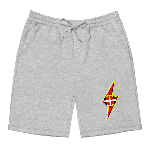 OIT-Lightning Men's fleece shorts shorts Aboriginal, accessories, accessory, basketball, black, business, comfortable, comfy, cool, Cotton, Fall, Fashion, favorite, first, first nation, fit, 