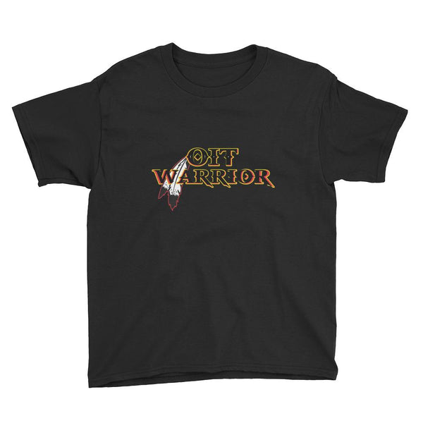 Youth OIT Warrior Tee Youth OIT Warrior accessories, american, black, clothing, comfort, comfortable, cotton, fabric, Fall, Fashion, fit, fitness, gear, hand wash, indian, Indigenous, indigen