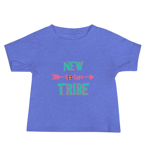 "New to the Tribe" Baby Short Sleeve Tee Kids & Babies american, baby, clothing, Cotton, fabric, Fashion, Indian, Indigenous, Native, oit, Our, Powwow, toddler, Traditions - Our Indigenous Tr