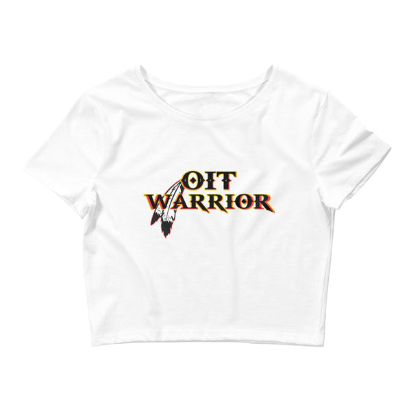Women's OIT Warrior Crop Top Crop Top accessories, american indian, comfortable, Cotton, crop top, fabric, Fall, Fashion, Indian, Indigenous, indigenous brand, indigenous unity, Native, nativ